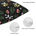 thumbnail image 3 of Yiaed Bees Print Pillow Covers Super Soft Decorative Square Throw Pillow Covers Case Cushion Covers for Sofa Couch Bedroom Car Decor（No pillow core）-22"x22", 3 of 7