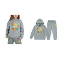 thumbnail image 4 of KidS Girls Trust in the Lord Hoodies Long Sleeve Oversize Pullover and Jogger Sweatpants 2 Piece Fall Winter Clothes Crop Tops Winter Clothes 4-5 Years Cute&nbsp;Boys Girls&nbsp;Clothing, 4 of 5