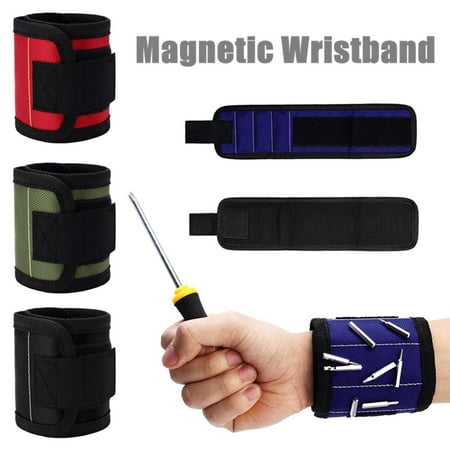 Moaere Magnetic Wristband with Strong Magnets for Holding Screws Nails Drill Bits - Best Unique Christmas (Best Drill For Screws)