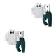 thumbnail image 3 of Qarigey Ceremonia evento niños camisa general pantalón conjunto fiesta viaje transpirable niños Tops pantalones Kit ropa regalo de Type10 NO10, 3 of 6