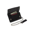 thumbnail image 2 of Black Trucker / Biker Wallet with Chain and Snap Belt Loop, 2 of 7