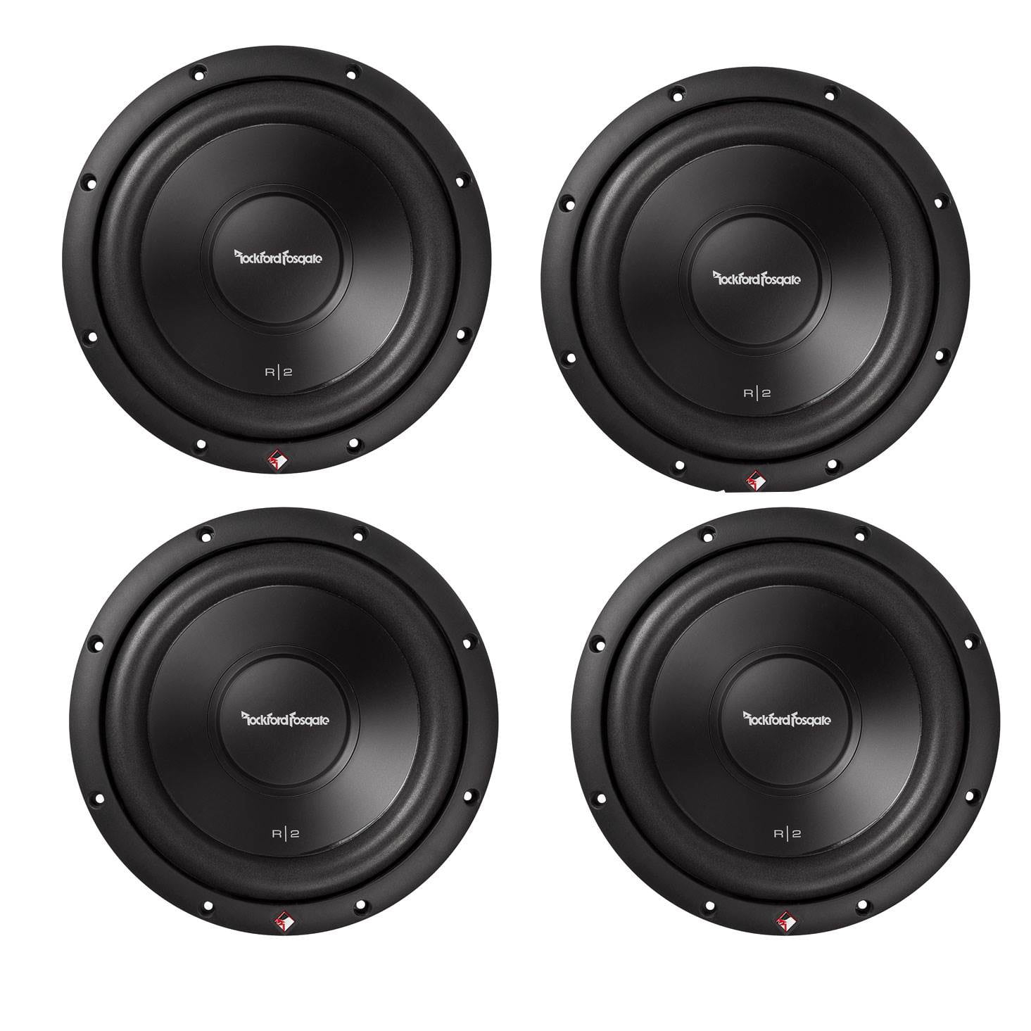 Rockford Fosgate 10 Inch Prime Dual 500 Watt Car Audio Power Subwoofer