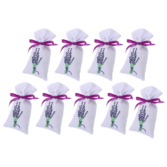 COOPHYA 9Pcs Portable Empty Sachets Fabric Pouch Bags for Custom Fragrance Packing and Storage