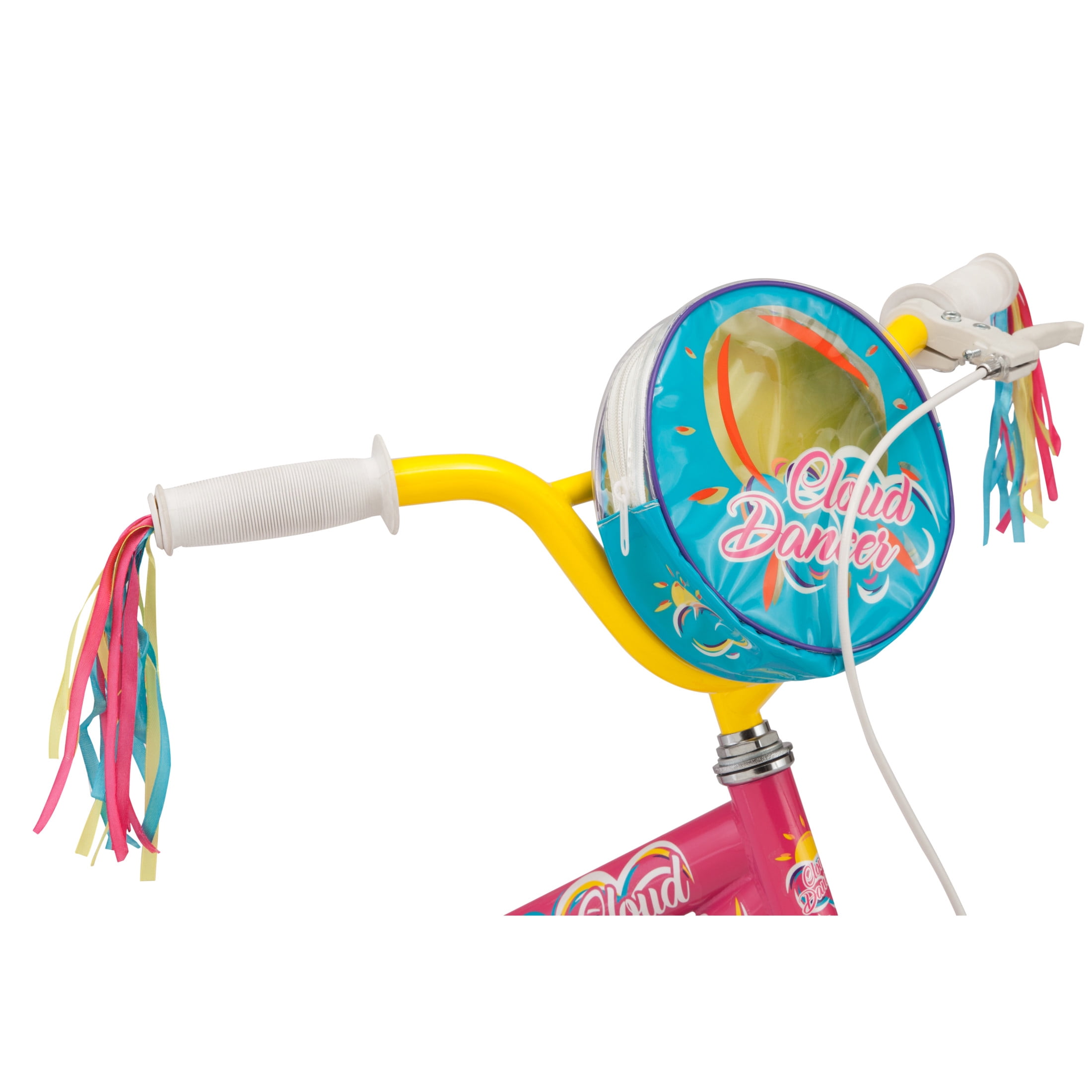 Pacific Cloud Dancer 16" Bike, for Girls Ages 3-7 Years, Pink, by Pacific Cycle