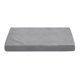 thumbnail image 1 of Dalema Funda para cama para perro, impermeable, de plástico resistente, funda para cama para mascotas, pelo antiadherente, fácil de limpiar, rectangular, rellenable, con cremallera (gris claro, 35 pul, 1 of 1