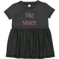 thumbnail image 3 of Inktastic Big Sister Girls Baby Dress, 3 of 5