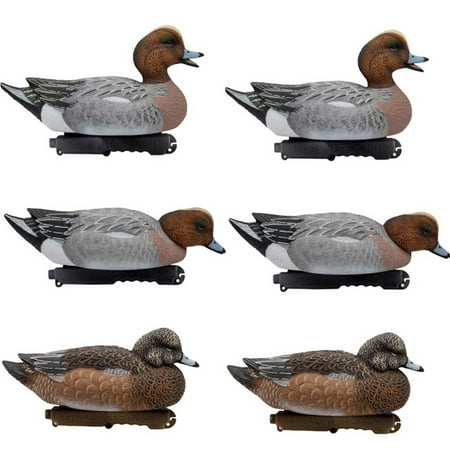Final Approach HD Eurasian Wigeon Duck Decoys 6 Pack
