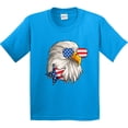 thumbnail image 3 of Inktastic USA Patriotic Eagle July 4th American Youth T-Shirt, 3 of 5