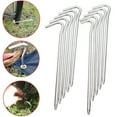 thumbnail image 7 of "RamPro 10-Piece Tent Garden Stakes Heavy Duty, Galvanized Steel Pegs Rust-Free (8.5)", 7 of 7