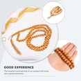 thumbnail image 4 of ColoMX 1 unid musulmán sosteniendo el rosario 99 Musulmlum Orer Bead Bead String Delicado Regalo Islámico, 4 of 7