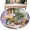 MediumPurple, variant on Round Rug 7Ft Washable Non-Slip, Spring Flowers Circle Area Rugs for Living Room Bedroom, Vintage Middle Century Abstract Oil Painting Indoor Floor Mats Carpet Runner for Home Decor Aesthetic