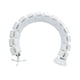 thumbnail image 4 of Kit de gestión de cables para vértebras, canaleta para cables, cable multifunción de fácil instalación Blanco, 4 of 9