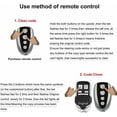 thumbnail image 3 of Control remoto para puerta de garaje con bajo consumo de energía, amplia aplicación en hogares inteligentes y control remoto de vehículos eléctricos, carcasa de plástico de alta calidad que garantiza, 3 of 5