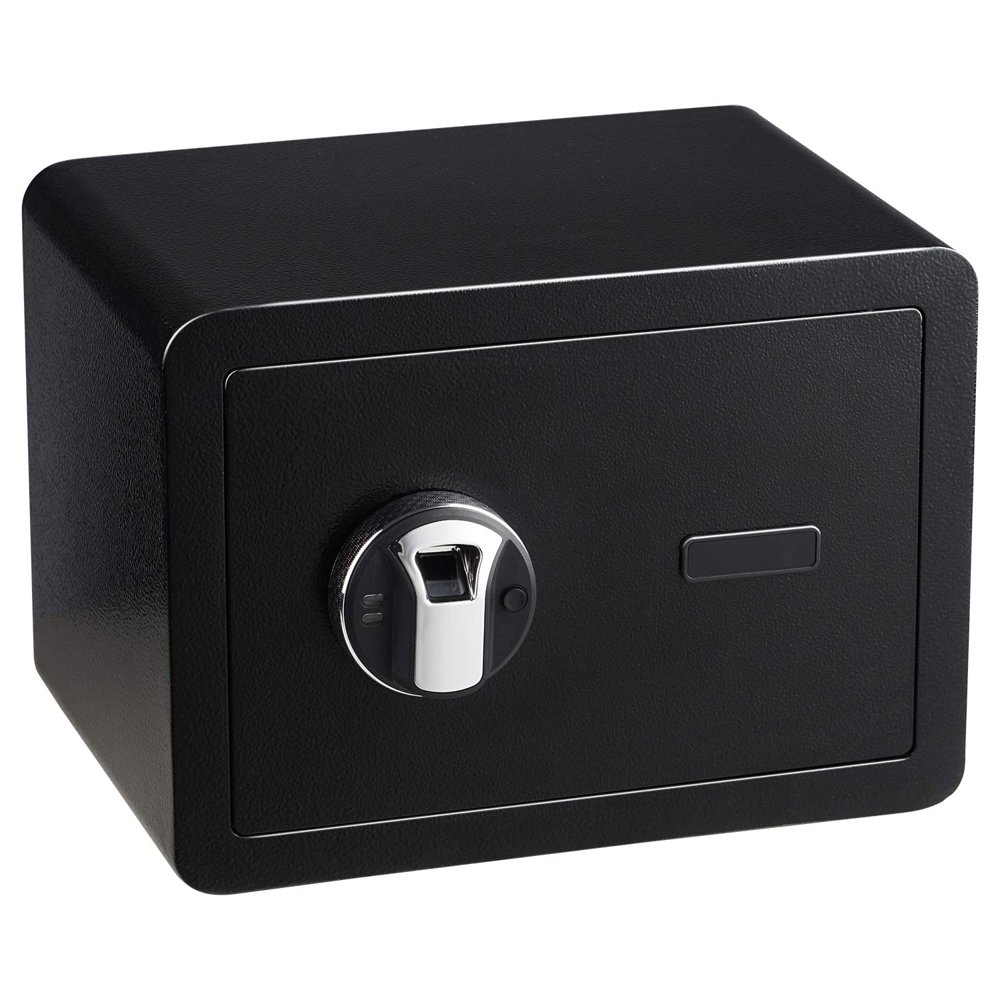 SUNCROWN Safe Case Biometric Fingerprint Safe Security Lock Box Digital