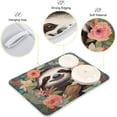 thumbnail image 4 of Sloth and Flowers Dish Drying Mat for Kitchen Counter, Ultra Absorbent Reversible Microfiber Dishes Drying Rack Pad Heat-resistant Mats 18x24in, 4 of 7