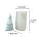 thumbnail image 3 of Contenedor para velas enanas, contenedor para anciano sin rostro, yeso expandido, regalo de piedra expandida, 3 of 6