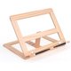 thumbnail image 1 of Soporte de madera ajustable para libros, soporte para libros de cocina, escritorio de lectura, 1 of 5