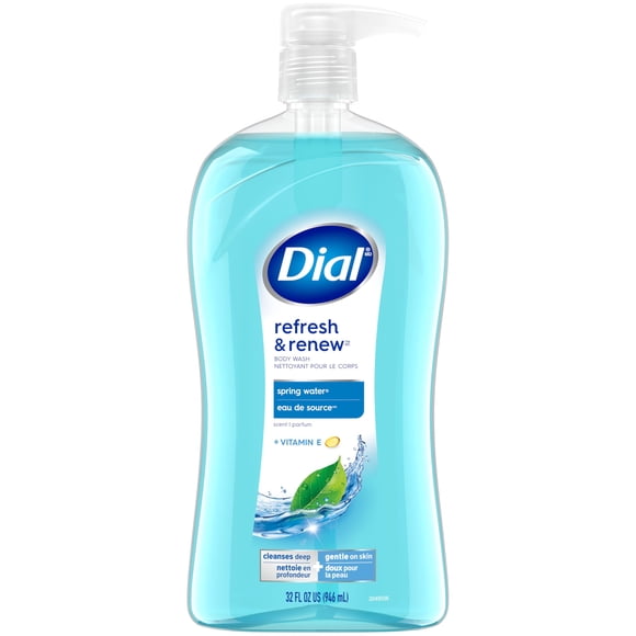 Dial Body Wash, Spring Water, 32 Ounce