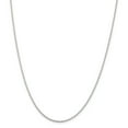 thumbnail image 1 of 925 Sterling Silver 2mm Beaded Chain 16 Inch, 1 of 5