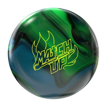Storm Match Up PRE-DRILLED Bowling Ball- Black/Aqua/Lime (11lbs)