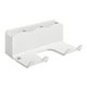 thumbnail image 1 of Estante de baño Yuarrent blanco fácil de instalar sin perforar para secador de pelo, 1 of 6