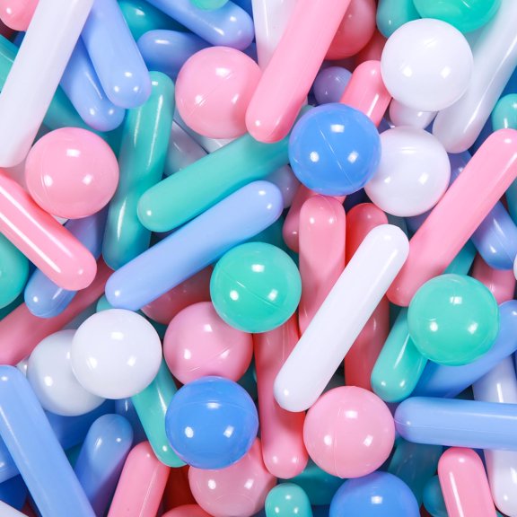Bolas para piscina STARBOLO Macaron, 120 unidades, para niños pequeños