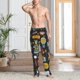 thumbnail image 2 of Balery Teeth Pantalones de pijama para hombre, pijama ultraligero, pantalón de descanso-Large, 2 of 6