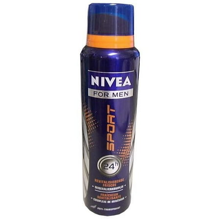 Nivea Spray Deodorant, Sport For Men, 150ml