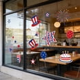 thumbnail image 5 of Hovilon 4th of July Window Stickers, Electrostatic USA Themed Window Clings, Removable Double Sided PVC Glass Decal for Independence Day Memorial Day Party Home Decor, 35x25cm, 5 of 6