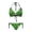 Jamaican Flag & Palm Tree Pattern, variant on Jamaican Flag Heart Print Halter Bikini Set Two Piece Triangle Swimsuit for Beach Vacation Pool Party Sexy Tie Side Bathing Suit for Women