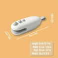 thumbnail image 5 of Rechargeable Mini Handheld Heat Sealer - Seal, Cut, and Store Food Fresh with Magnetic Adsorption and Compact Design - Perfect for Snacks, Leftovers, and Meal Prep, 5 of 5