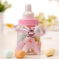 thumbnail image 3 of Biberón Para Baby Shower, 2 Colores, 50 Botellas De Chocolate Y Caramelo, 3 of 7