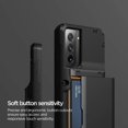 thumbnail image 6 of VRS Design Phone Case for Galaxy S21 (2021), [Damda Glide Pro] Premium Sturdy Wallet Phone Case with Card Holder (Black), 6 of 8