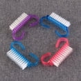 thumbnail image 3 of Young Nails Nail Brush Cleaner Brush5pcs Handle Nail Brush Fingernail Scrub Cleaning Brushes Pedicure Brushes for Toes and Nails (Random Color) Nail Cleaning Nail, 3 of 5