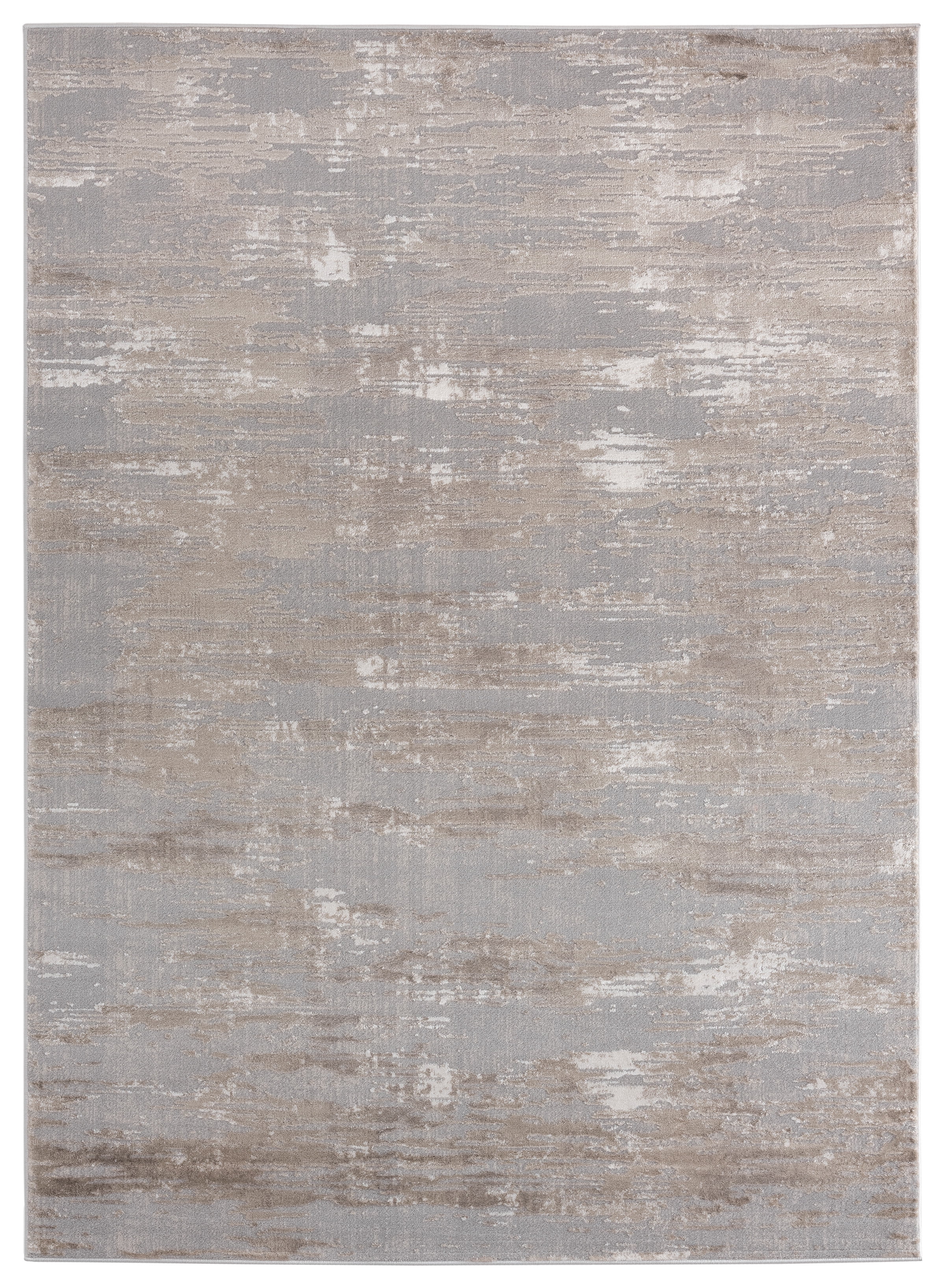 United Weavers Rasbora Altum Contemporary Abstract Area Rug, Wheat, 7'10" x 7'10"