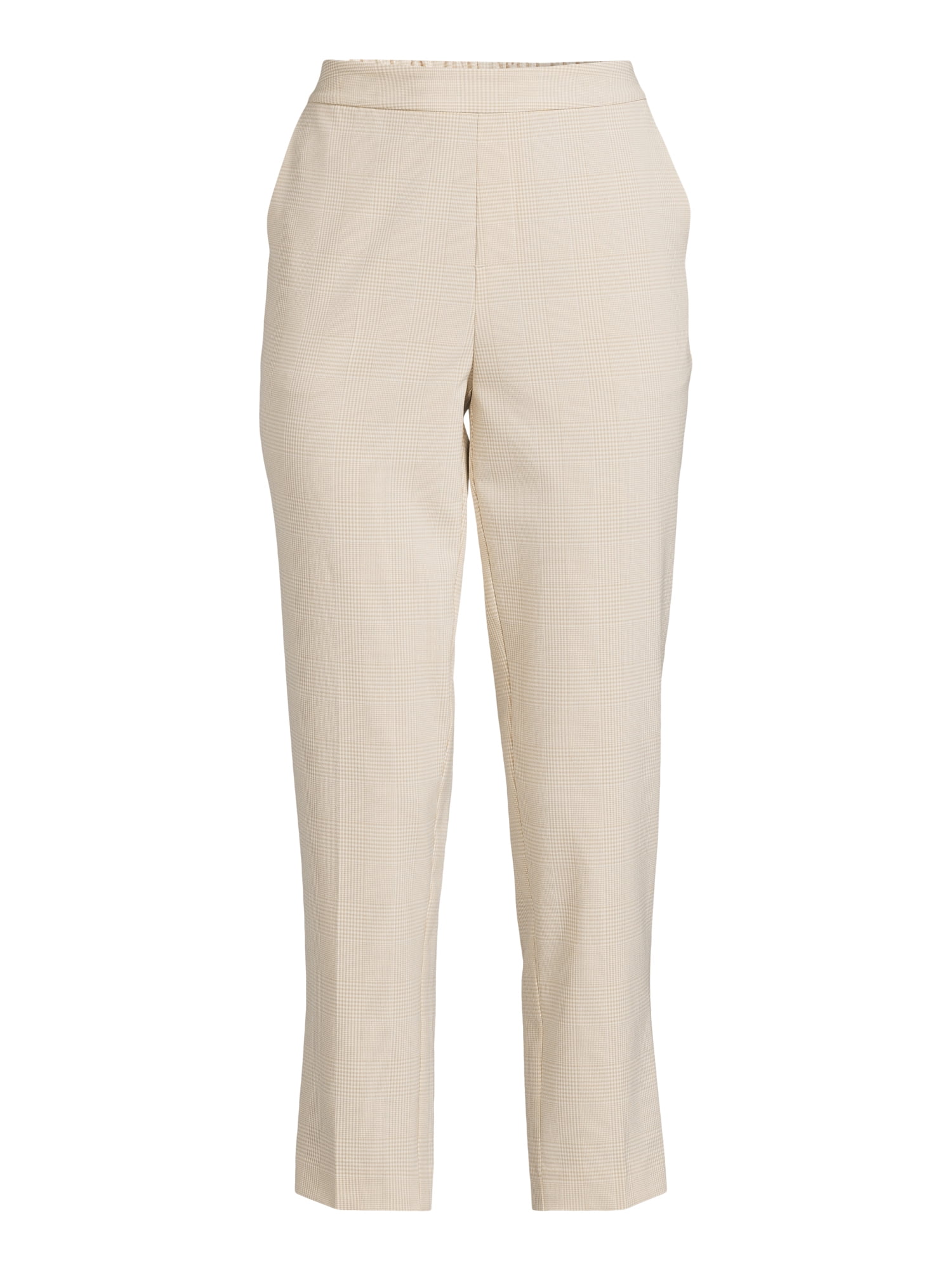 Time and Tru Women's Tapered Pull On Pants, 27