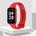 thumbnail image 4 of Correa de reloj inteligente suave Bandas de reloj inteligente cómodas a prueba de agua para Redmi Band 2, 4 of 8