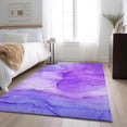 thumbnail image 4 of Addison Rugs Premium Machine Washable Mayfield  Purple 3' x 5' Rug, 4 of 7