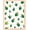 White, Pattern 1, variant on ODIKA 2x3 Machine Washable Non-Slip Area Rug, Prickly Pear Oasis Botanical Design Floor High Traffic Rug with Pad, Green, 721902