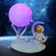 thumbnail image 1 of Astronauta Luna Adornos de luz de noche Lámpara de lectura Atenuación continua para dormitorio Hugtrwg Para estrenar, 1 of 6