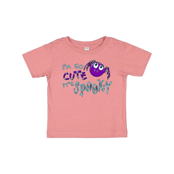 Inktastic I'm So Cute Its Spooky- cute Halloween spider Boys or Girls Baby T-Shirt
