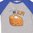 thumbnail image 4 of Inktastic Cute As 3.14 Pi Day Pumpkin Pie Pun Boys or Girls Toddler T-Shirt, 4 of 5