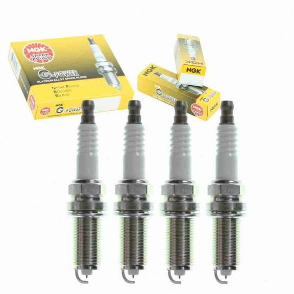 4 pc NGK G-Power Spark Plugs compatible with Mitsubishi Eclipse 2.4L L4 2006-2012
