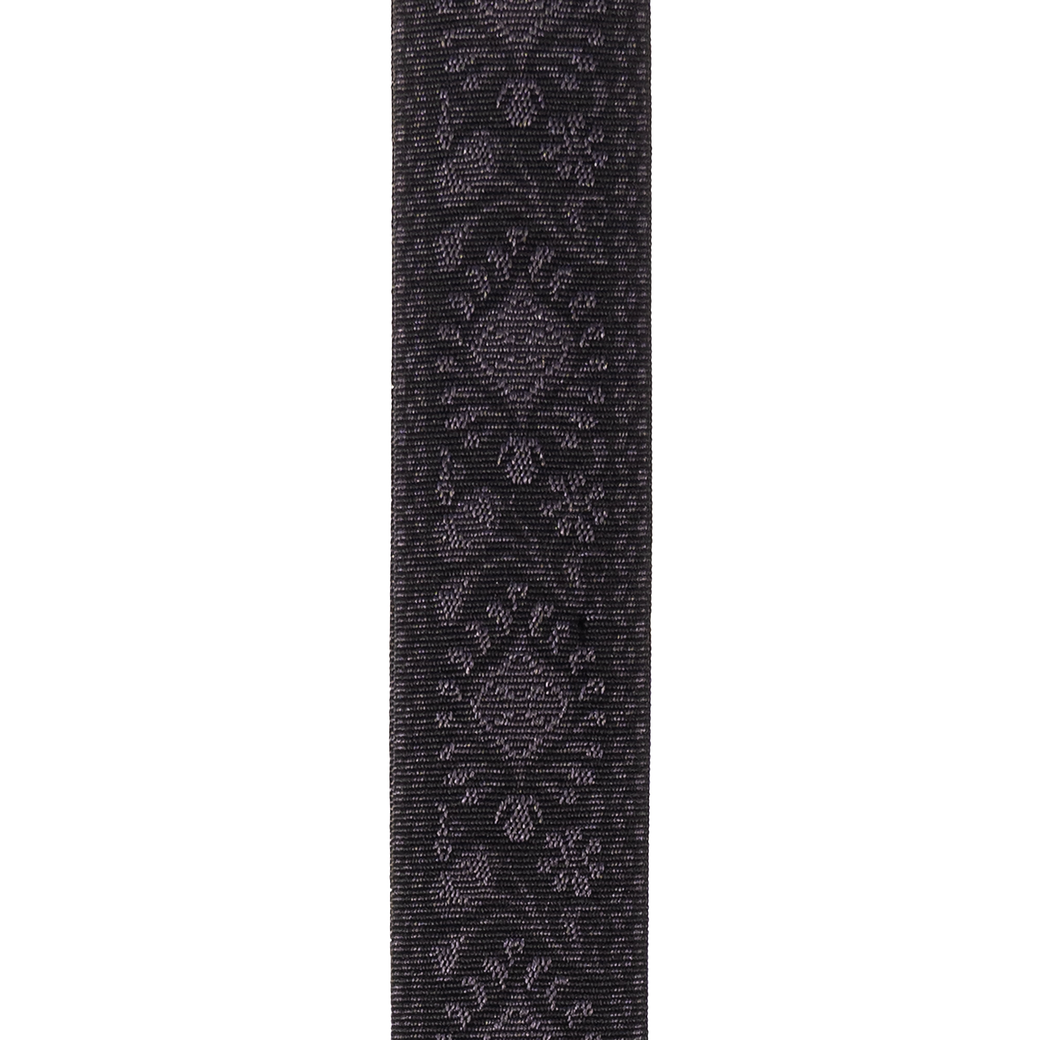 D'Addario Woven Guitar Strap, Monterey Black Tubular