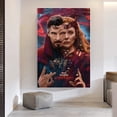 thumbnail image 4 of Póster de la película Doctor Strange en el multiverso de la locura de Disney Avengers, superhéroe, Bruja Escarlata, pintura en lienzo, arte de pared, decoración, 4 of 5