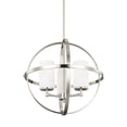 thumbnail image 2 of Sea Gull Lighting - Alturas 3-Light Chandelier in Transitional Style Brushed, 2 of 2