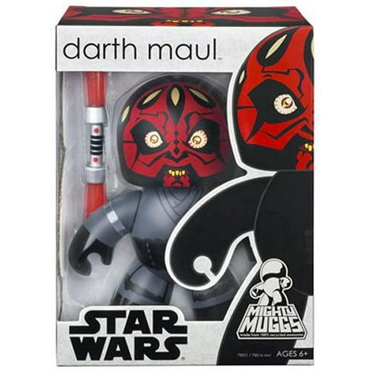 Star Wars Mighty Muggs Hasbro Darth Maul Vinyl Figure Walmart