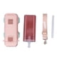 thumbnail image 3 of 500ml Portable Car Water Cup with Straw Flip Lid Cartoon Style Leak-Proof Pink Water Bottle with Brush, 3 of 4