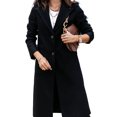 thumbnail image 2 of Women's Solid Color Long Sleeve Lapel Single Breasted Jacket, 2 of 4