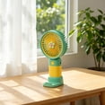 thumbnail image 5 of Voglyf Mini Handheld Fans, Cute Portable Pocket Personal Fan For Women Teens Girls Travel Trips, Lightweight Compact Fan Set For Outdoor Party Favors Holiday Gifts & Giveaways(1PCS,Green), 5 of 8